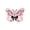 Pink, variant on Lilixerw Butterfly Area Rugs,Non-Slip Rug Butterfly Carpet Floor Mat for Play Room Game Area Dorm Entryway Home Decor