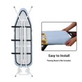 thumbnail image 4 of HELLHERO Elastic Edge Iron Dust Cover Dust Proof Protection Elephant and Sunflower Pattern Ironing Board Dust-Proof Cover for Women(Not Heat Insulating), 4 of 4