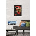 thumbnail image 2 of NHL Calgary Flames - Mask 16 Wall Poster, 14.725" x 22.375", 2 of 3