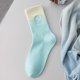 thumbnail image 1 of Calcetines de mujer hasta media pantorrilla, transpirables, cómodos y cálidos, de algodón, unisex., 1 of 3