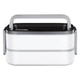 thumbnail image 4 of Heated Lunch Box Double Layers Insulated Lunch Container Leak-Proof Thermal Bento Box Every Parts Detachable Meal Heater with Handle, 4 of 9