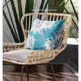 thumbnail image 4 of Sunflower Indoor/Outdoor Pillow in Blue White 18x18, 4 of 9