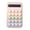 Pink, variant on tasrioml 10 Digits Calculator with Big Button 15-Degree Tilt Design LCD Display Mechanical Switch Portable Aesthetic Calculator