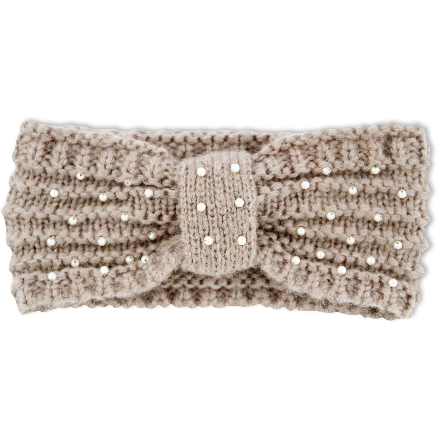 ABG Accessories Olivia Fallon Women'S Knit Headband With Pearl Beads ...