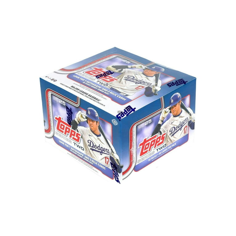 Topps 2025 Baseball Series 2 Hobby Jumbo Box, 3 Hits, 1