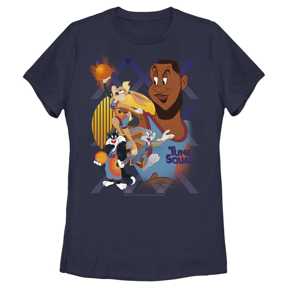 ladies space jam t shirt