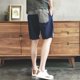 thumbnail image 2 of Pantalones cortos cargo para hombre, informales, pesados, cómodos, para correr, bermudas para hombre, con bolsillo frontal, cintura elástica, pantalones cortos de algodón Y2k, 2 of 5