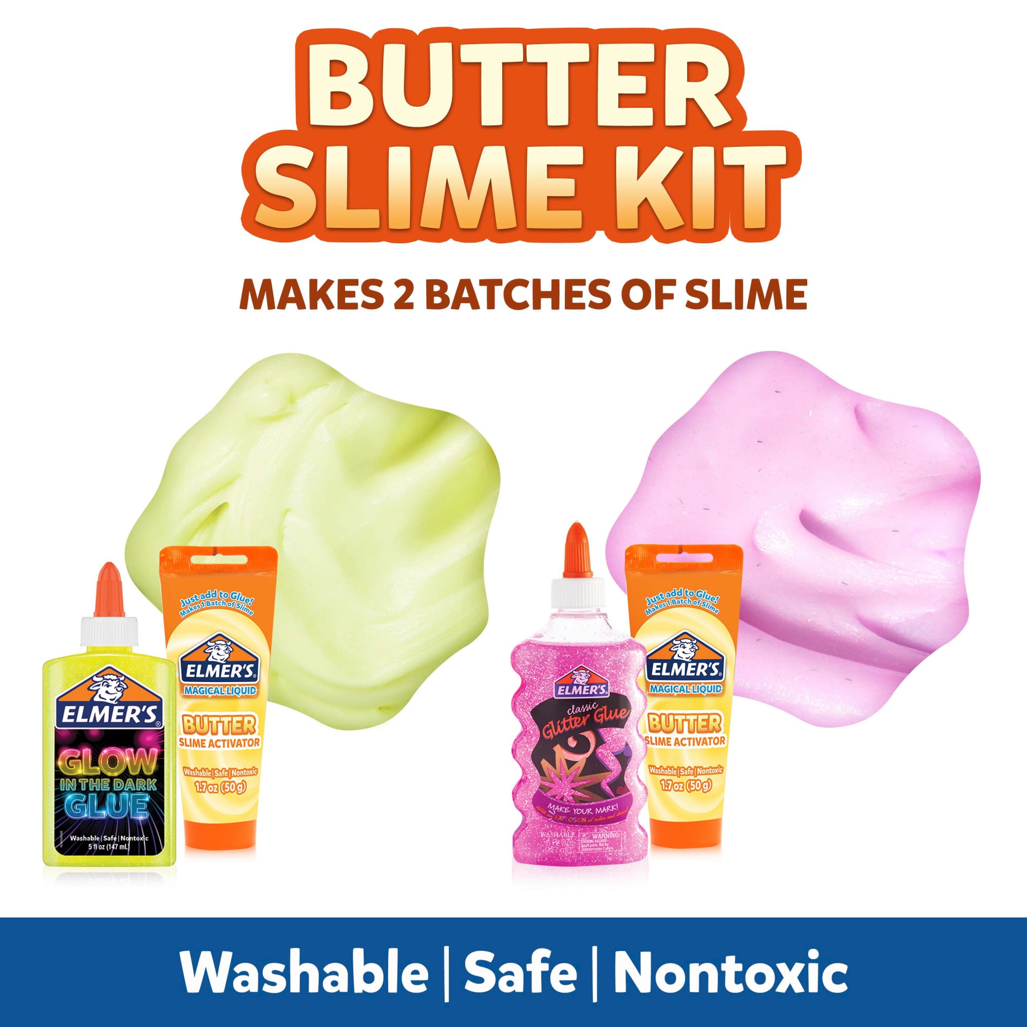 Elmer's Butter Slime Kit, 4-Count photo 3