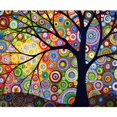 thumbnail image 1 of Kit de Peinture Diamant DIY pour Arbre Géométrique Coloré, 1 of 3