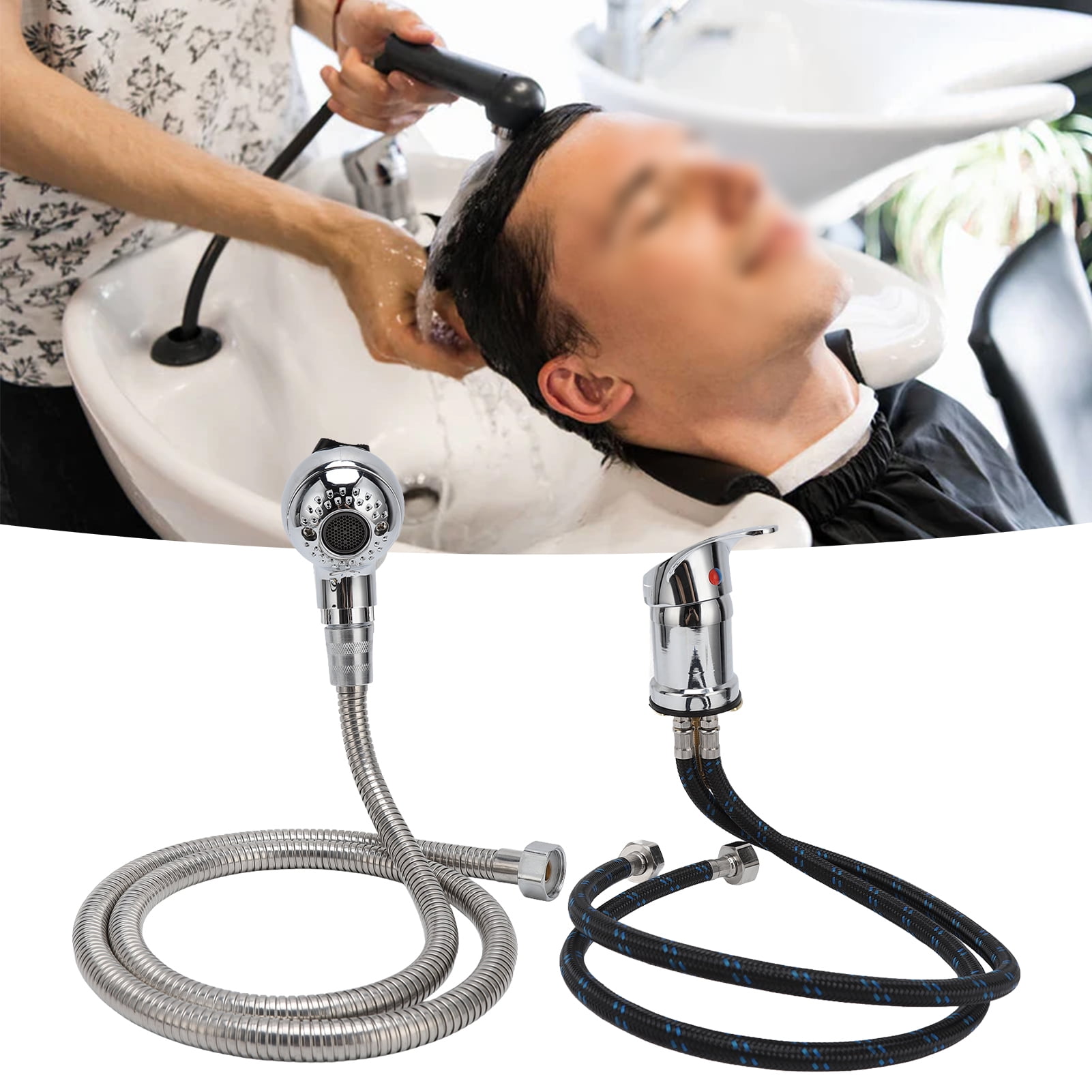 Shampoo Bed Shower Head, Electroplating Treatment Shampoo Bed