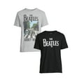 The Beatles Men’s and Big Men’s Graphic Tshirts with Short Sleeves, 2