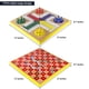 thumbnail image 4 of Juego de mesa AMEROUS Ludo Snakes and Ladders 2 en 1 de madera de 30,5 cm, 4 of 8