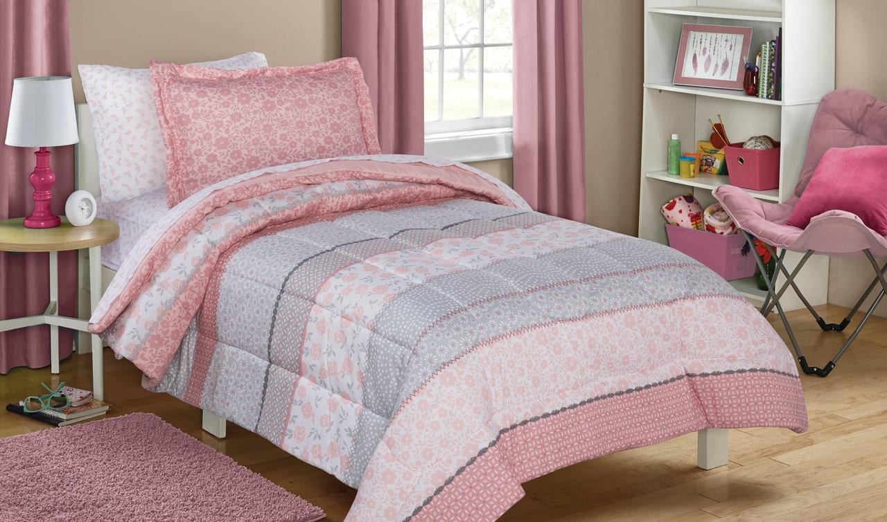 coral kids bedding