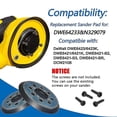 thumbnail image 2 of 2 Packs For Dewalt Dwe64233 & N329079 Orbital Sander Replacement Pad, 5 Inch 8 Hole Hook And Loop Sanding Disc Backing Pads, Compatible With Dwe6421-b, 2 of 5