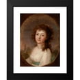 thumbnail image 2 of Józef Rejchan 18x24 Black Modern Framed Museum Art Print Titled - Portrait of an Unknown Woman (1800), 2 of 5