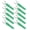 Green, variant on Rupoun 10pcs Fork Spade Wire Connectors Brass 6mm Y Type 4mm Banana Plug Black