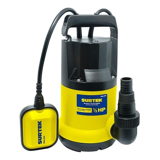 Bomba Sumergible Agua Limpia Potencia 1/2 Hp Bsl505 Surtek SURTEK BSL505