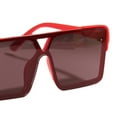 thumbnail image 2 of Txlixc Gafas de sol de moda para niños Gafas de montura cuadrada de triángulo plano simple con protección UV 400 Txlixc  Moda, 2 of 9