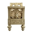 thumbnail image 3 of ACME Seville Bench, PU & Gold Finish, 3 of 5