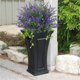 thumbnail image 5 of Ofertas Prime Day de PYPESEEWY: Flores artificiales resistentes a los rayos UV, plantas artificiales, macetas, decoración para el hogar, cementerio, petunias artificiales para exteriores, resistentes, 5 of 7