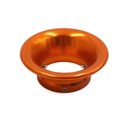 Orange 50mm Inlet Dia Motorcycle Air Compressor Turbo Intake Velocity