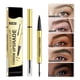 thumbnail image 3 of Fiudx Lápiz de Cejas, Punta Curva para Trazos Naturales, Diseño de Tenedor y Pincel, Fórmula de Larga Duración (24 Horas), Ideal para Principiantes, Uso Profesional, Tamaño de Viaje Ideal para Bolsos, 3 of 6