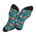 thumbnail image 5 of Vsdgher Medical Elements Unisex Crew Socks Lightweight Breathable Ventilation Ankle Socks, Mid-calf socks for Daily, 5 of 7