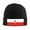 Black, variant on Poland-Flag Beanie Hat Knit Hat Skull Cap for Men Women Winter Hat Red