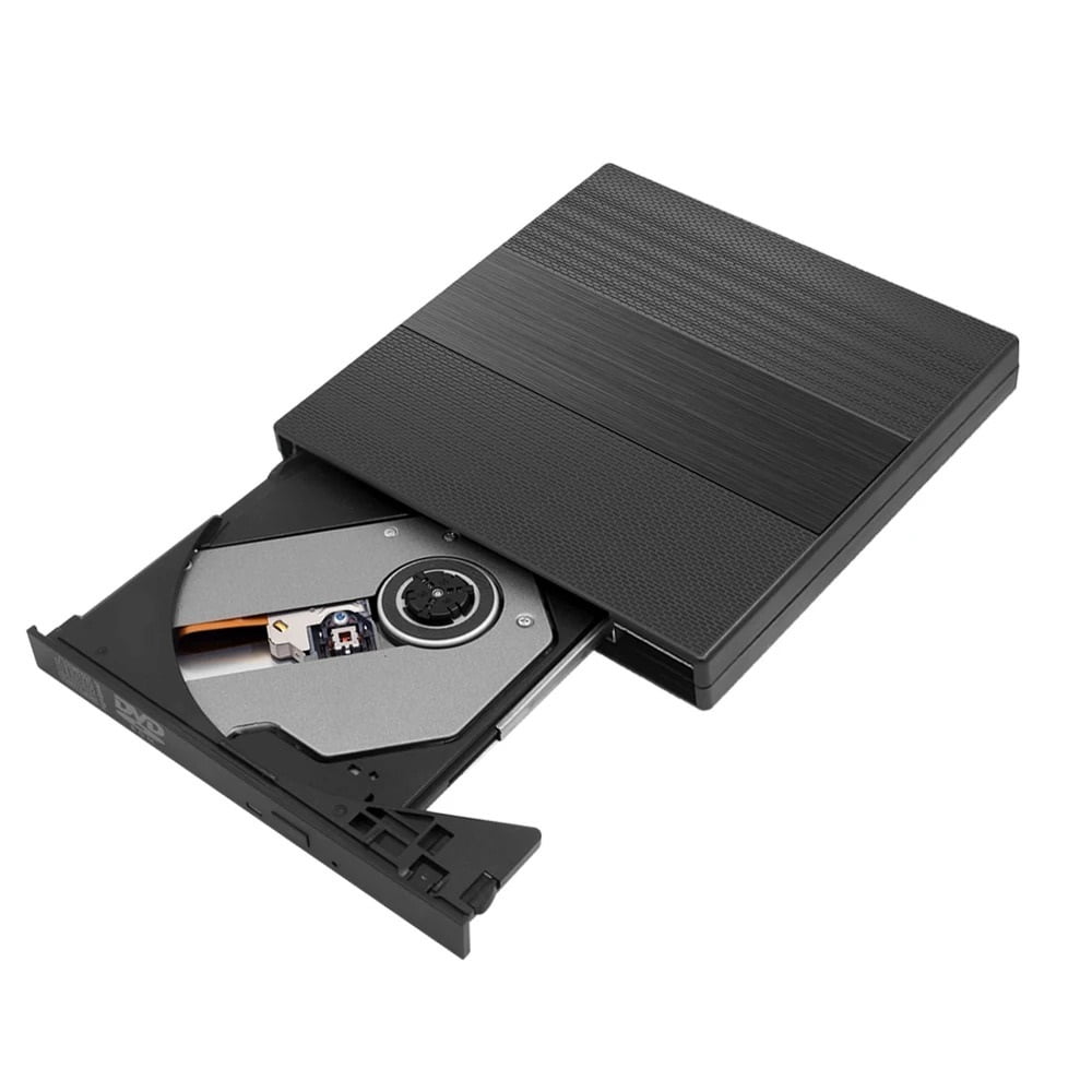 External CD DVD Player Optical Drive Slim DVD Recorder High Speed External Optical Drive for Laptop