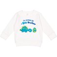 thumbnail image 2 of Inktastic Happy Dinosaur Future Big Brother Toddler Sweatshirt, 2 of 4