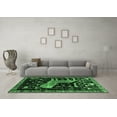 thumbnail image 3 of Ahgly Company Indoor Rectangle Animal Emerald Green Traditional Area Rugs, 3' x 5', 3 of 4
