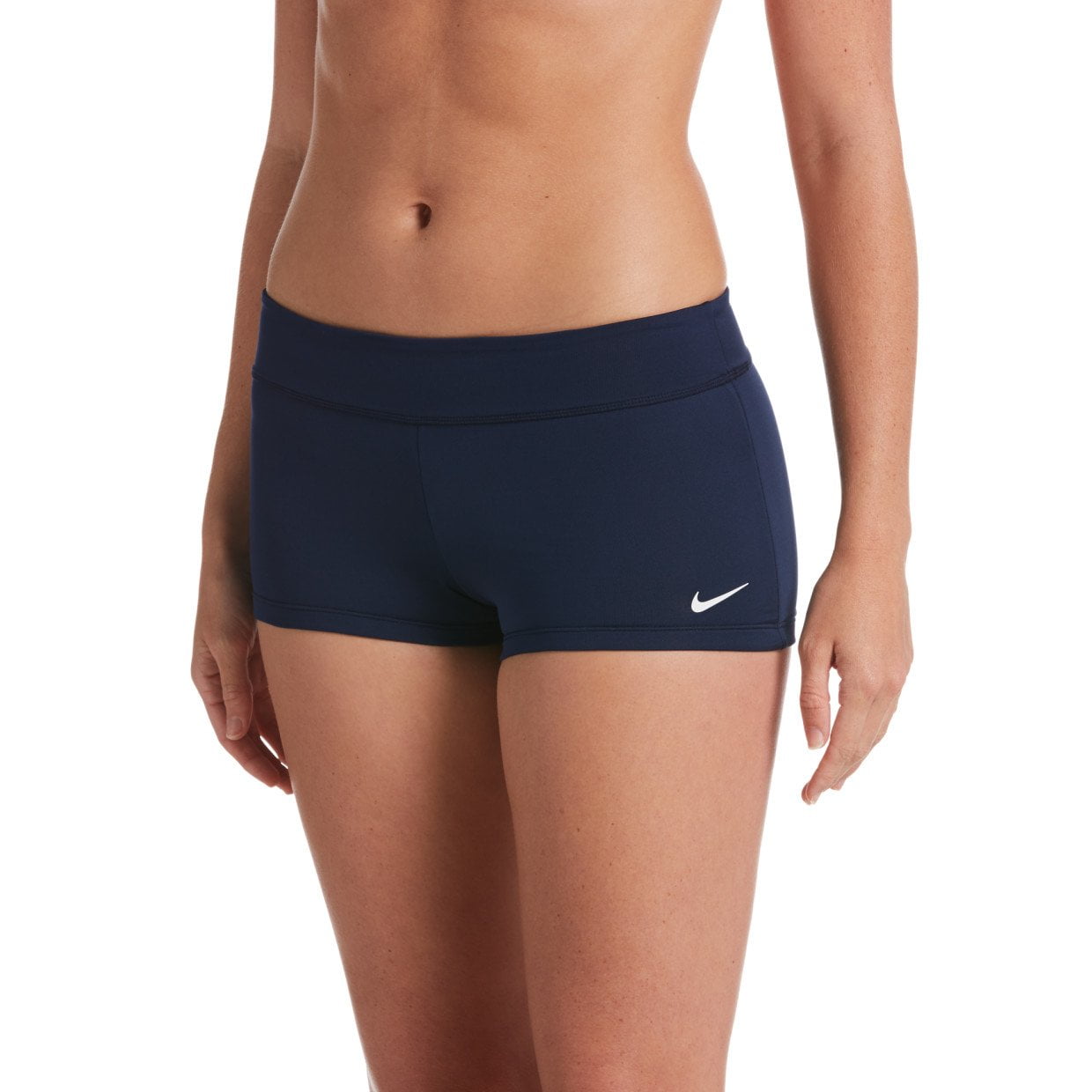 Nike Swim Women's Kick Short Shorts Navy Blue Small / Navy -