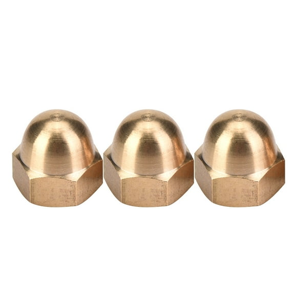 Acorn Nut,Brass Acorn Nut Kit Acorn Hex Nut Dome Cap Nut Next-Gen Design