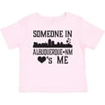 thumbnail image 3 of Inktastic Albuquerque New Mexico Someone Loves Me Skyline Boys or Girls Baby T-Shirt, 3 of 5