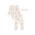 thumbnail image 5 of Winnie The Pooh Baby Girl 3 Piece Rib Pant Set, Sizes 0-24M, 5 of 6