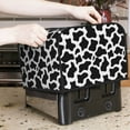 thumbnail image 5 of Cauagu Cow Print Black White for 4 Slice Toaster Cover (11.4''×7.9''×7.5'') Bread Machine Cover Toaster Protector Kitchen Appliance Dust Cover, 5 of 7