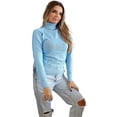 thumbnail image 1 of Blusa Mujer Manga Larga Cuello Alto Tricot Sweater Cacharrel Basic Elastano Deng Xun unisex, 1 of 2