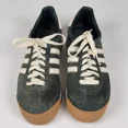 thumbnail image 2 of Ad-id-as Samoa Mens Size 5 US Green Suede Leather Casual Sneakers Shoes, 2 of 6