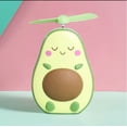 thumbnail image 2 of Mini Portable USB Rechargeable HandHeld Air Conditioner Summer Cooler Fan,Batteries Powered Portable Mini Soft Handheld Cute(Pink round eyes), 2 of 3