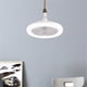 thumbnail image 2 of Ceiling Fans with Remote Control and Light Lamp Fan E27 Converter Base Smart Silent Ceiling Fans for, 2 of 5