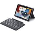 thumbnail image 1 of Étui Clavier pour iPad Mini 6e Génération, Détachable Magnétique, Protection Complète Antichoc, Rétroéclairé 7 Couleurs, Étui Clavier Rechargeable Type-C pour iPad Mini 6 8.3 Pouces, Noir, 1 of 6