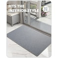 thumbnail image 4 of OEAKAY Indoor Doormat 31.5"x47", Non-Slip Front Door Mats Rug for Inside Washable, Low Profile Entry Door for Entryway Indoor, Dirt Trapper Absorbent Indoor Welcome Floor Mats for Home, Gray, 4 of 8
