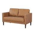 thumbnail image 3 of A&D Home Orlando Loveseat Sofa, Camel, 3 of 6