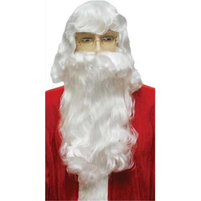 Santa White Realistic Mustache Yak Hair Christmas Holiday Adult Teen 