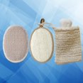 thumbnail image 2 of 3 Pcs Bath Sponges Shower Sponge Bath Bath Scrubber Natural Loofah Sponge Sponge Scrubber, 2 of 3