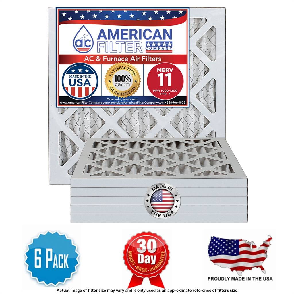 AFC 20x20x1 Furnace / AC / Air filters MERV 11 (MPR 1200 FPR 7) Type