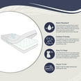 thumbnail image 2 of Continental Sleep, 7" Medium Firm Vinyl Foam Mattress, Good for Adult & Teen, California King., 2 of 7