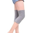 thumbnail image 6 of 1 Pair Warm Knee Pads Sleeve for Adults,Gray Leg Warmer for Arthritic,Thicken Soft Fabric Knee Warmer,Elastic Knee Cover for Outdoor Sports,Thermal Knee Braces for Winter Gifts, 6 of 6