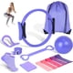 thumbnail image 1 of 13PCS Pilates Kit, Juegos de Equipos de Fitness para el Hogar, 9.8 Inch Pelota de Yoga, Bandas de Resistencia, Anillos de Tensión, Anillos de Masaje, Equipo de Fitness Portátil, 1 of 3