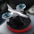thumbnail image 4 of HOARBOEG Solar Car Airplane Accessories Car Perfume Instrument Rotating Decoration Supplies, 4 of 6